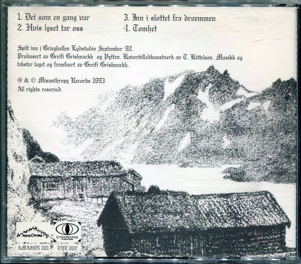 Альбом Hvis Lyset Tar Oss, год выпуска 1994, артисты Burzum, стиль