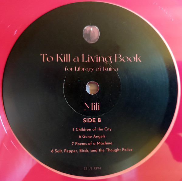 Mili To Kill a Living Book ライブラリーオブルイナCD To Kill a