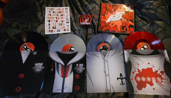 Persona 5 Vinyl Soundtrack - The Essential Edition hotsell 4xLP