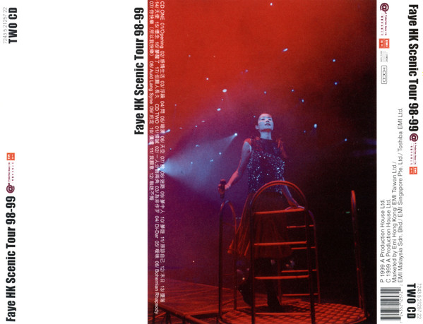 Альбом 唱遊大世界王菲香港演唱會98-99 (Faye HK Scenic Tour 98-99